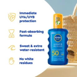 Nivea Sun Protect En Dry Touch Verfrissende Vernevelende Spray SPF 50 -Verzorging Voordeel Winkel 998237 2